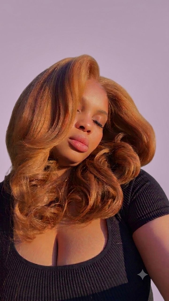 wig paris-glueless bouncy human hair blend wig